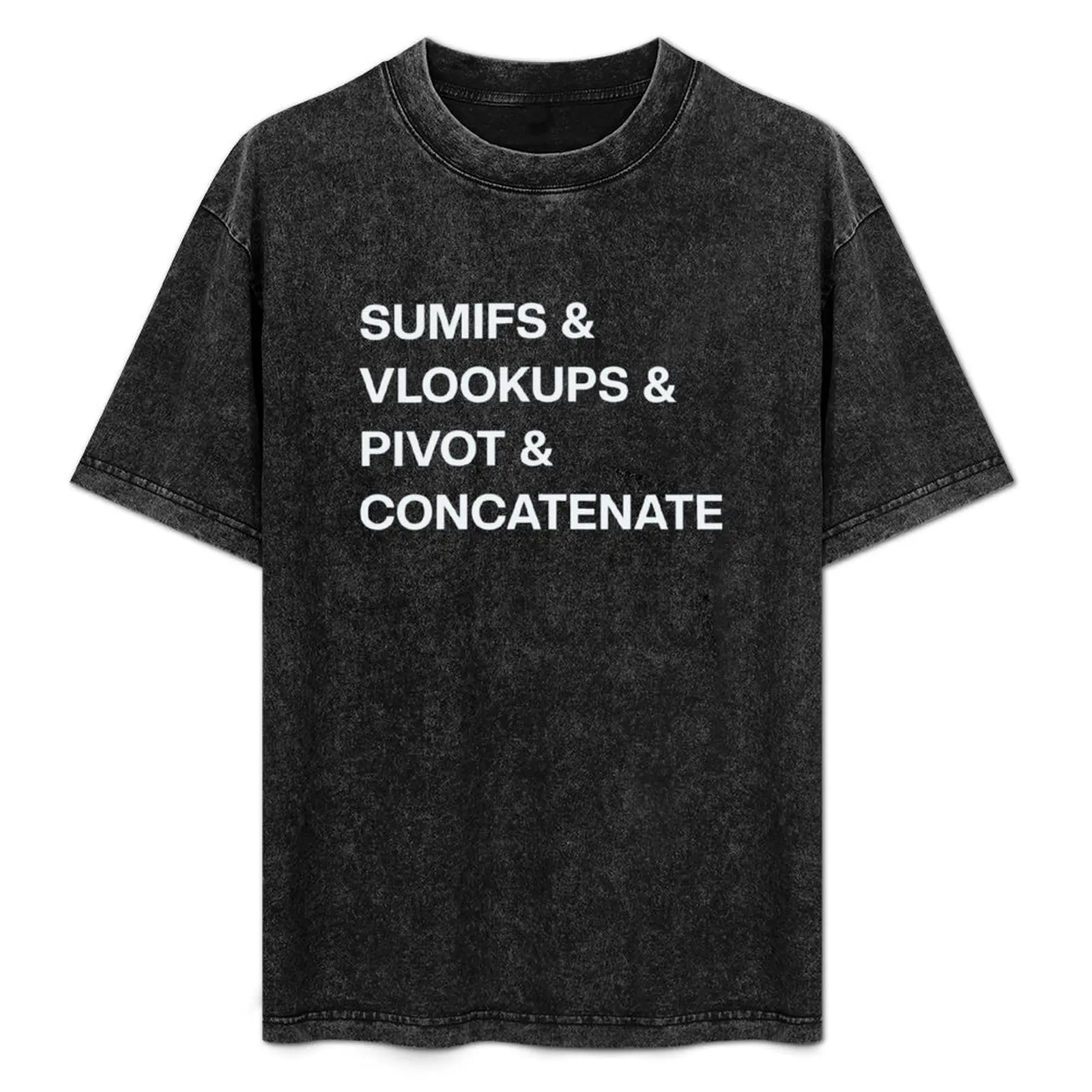 

Excel Formulas List T-Shirt Outdoor Work Short Sleeve Top