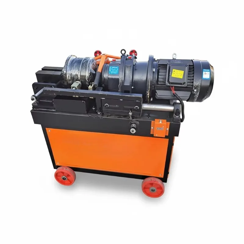 Rebar Threading Machine 16 to 40 mm Rebar Threading Machine Manual Steel/Rod Rebar Thread Rolling Making Machine