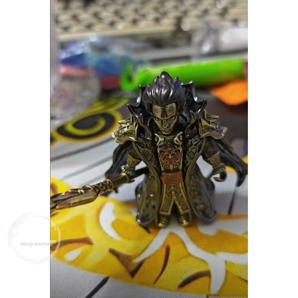 In Stock, Deep‑Red Vampire Statue Figure, Brass Desktop Ornament, Creative, Collectible,figure Trendy & Cool