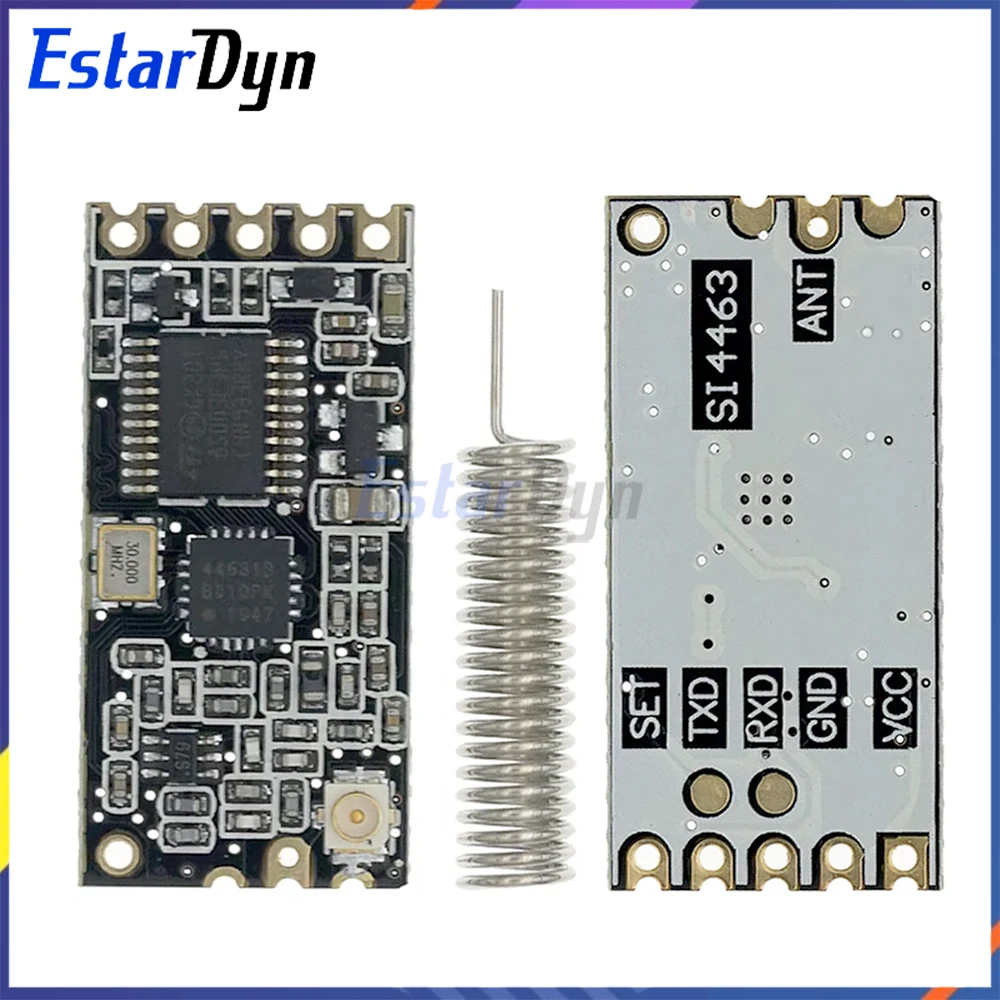 HC-12 SI4438 433MHz Wireless Serial Module 1000m Range w/Antenna Replace Bluetooth for Arduino DIY