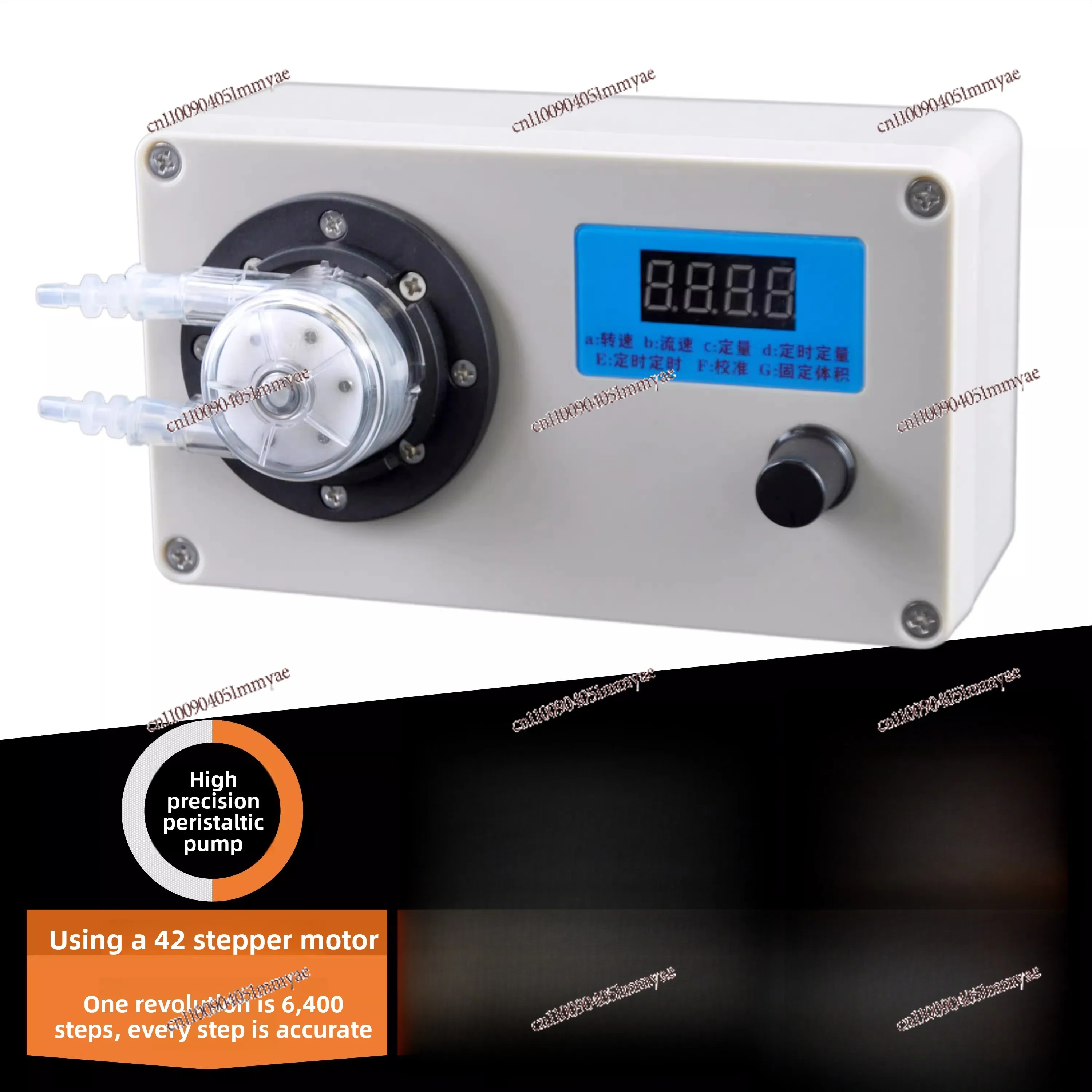Peristaltic pump Timing quantitative speed regulation Metering pump High precision titration pump