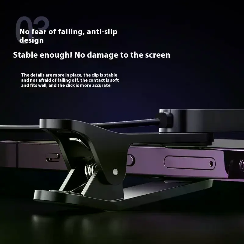 스크린 자동 클릭기, 틱톡 스마트폰 앱 비디오 라이브 스트리밍 화면 터치 삼각대 탭퍼 장치용 시뮬레이션 손가락 클릭