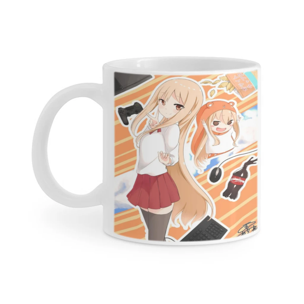 

Kawaii Anime Himouto! Umaru-Chan Ceramics Coffee Mugs Tea Cup Milk Cups Gifts Drinkware Coffeeware