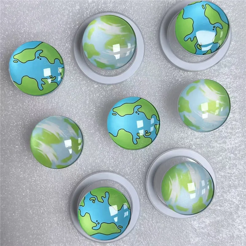 

Clear Glass Ball Planet Mobile Phone Finger Ring Holder Phone Bracket Stand Socket Phone Holder For iPhone 15 Mobilephone Holder