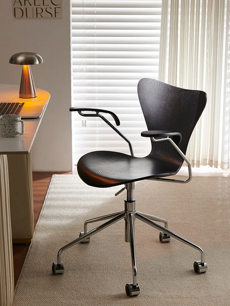 Nordic Office Chairs,Armchair Furniture,Home Living Room Elevating Rotate Desks Stool,Bedroom Backrest Chair