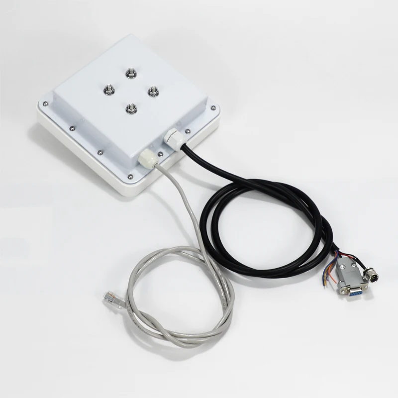 4dbi Antenna Reader UHF RFID Card Reader 5m Medium Range RS232/RS485/Wiegand/TCP/IP Read 5m Integrative UHF Reader