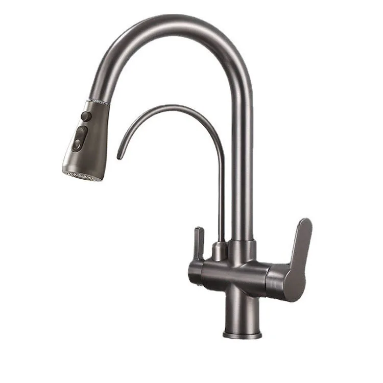 

Brass body, with water purifier, sink, kitchen, faucet, anti-splash, pumping