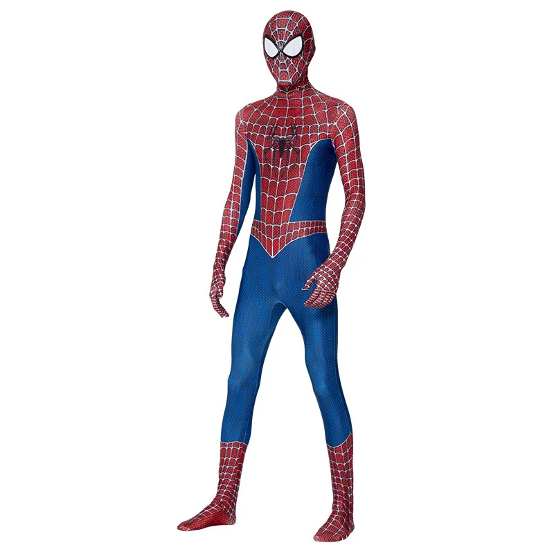 Nieuwe Mijl Ver Van Huis Marvel Cosplay Kostuum Zentai Spiderman Kostuum Superhero Bodysuit Spandex Pak Voor Kinderen Volwassen