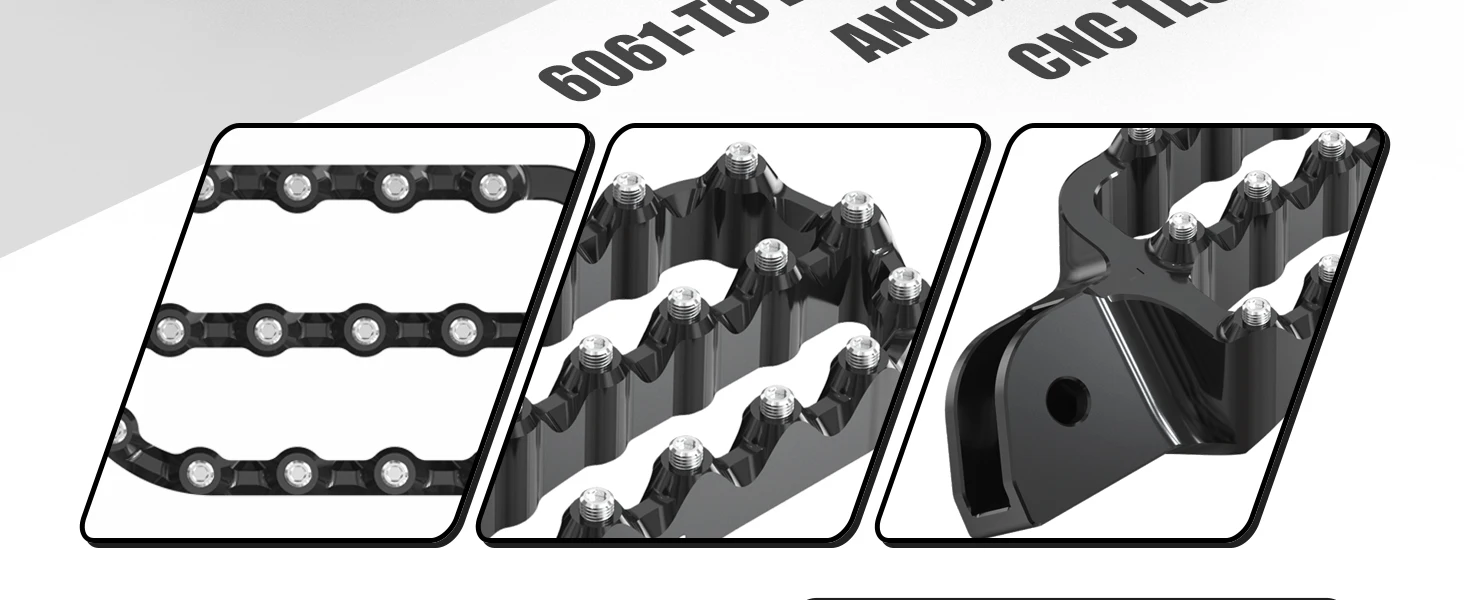 Für BMW R1250GS Adventure R1250GS 2019–2024, vergrößerte Fußrasten, Fußrasten, Fußstütze für BMW R1200GS Adventure R1200 GS 2013–2018 – Detail 4