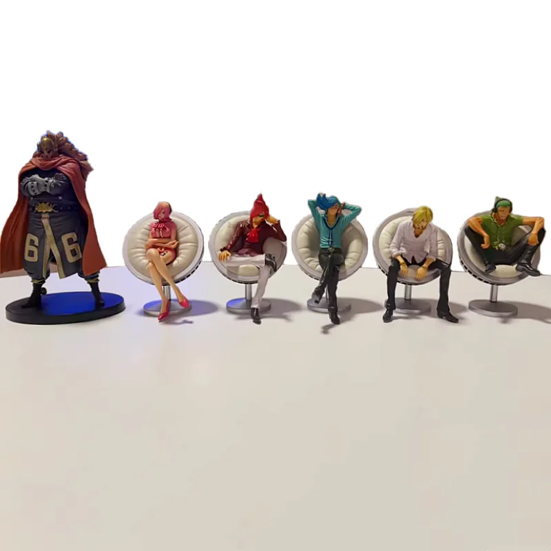 حقيقي بانداي DXF قطعة واحدة Vinsmoke الأسرة الشكل سانجي ريجو إيتشيجي يونجي القاضي نيجي يجلس الموقف حلية جمع لعبة