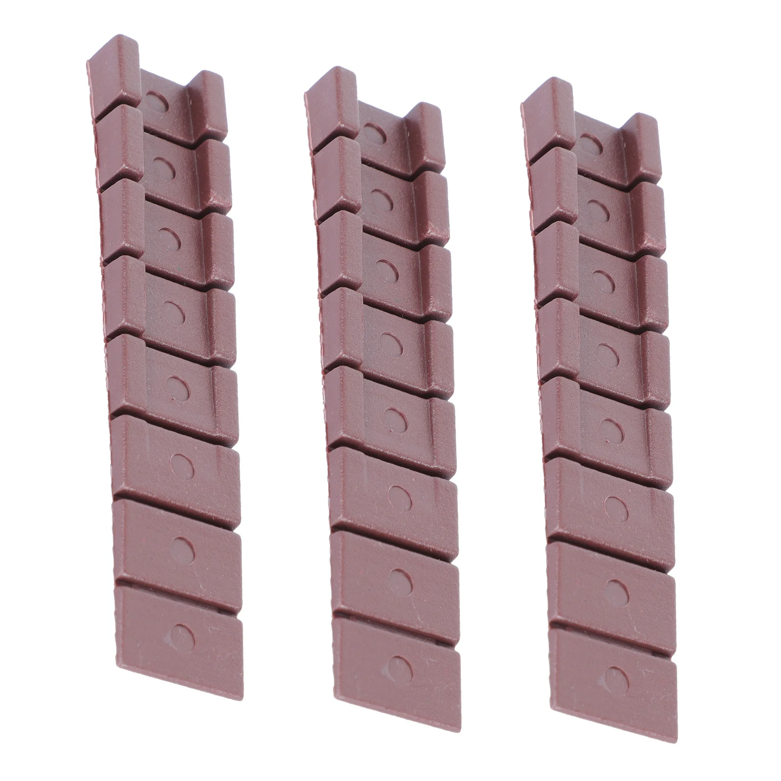 30 قطعة الحشوات القابلة للتعديل Abs الحشوات التسوية الثقيلة للأثاث طاولة المرحاض خزانة سقيفة صندوق البريد آخر إسفين #2