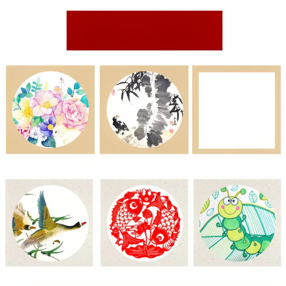 Thick Chinese Calligraphy Paper Board For Half Sized Xuan Painting Practice Artist Supplies Blank Cardboard Material