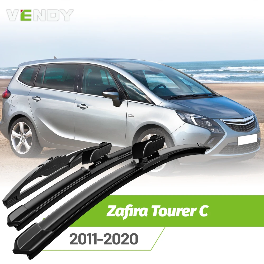 Front & Rear Wiper Blades Set For Opel Zafira Tourer C 2011-2020 Windshield Windscreen Window Rain Brushes 30