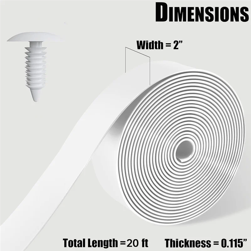 Vinyl Straps For Patio Chair Repair Kit 2Inch Wide 20 Ft Long Replacement Straps 20 Rivets For Chaise Lounge Repair