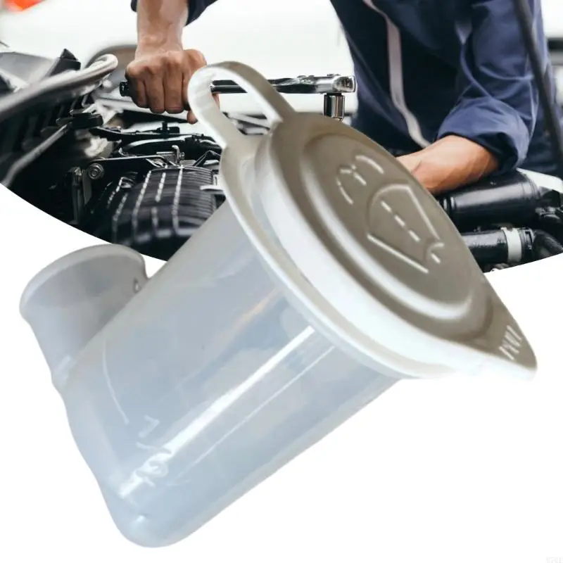 M76E Frontwaschflüssigkeitsflasche mit seitlichem Auslass und Deckel für Pajero, MB683936 Kunststofftank für die Wartung des – Detail 4