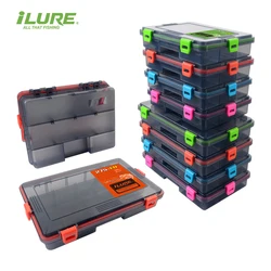 ILURE Fishing Tackle Box Large Capacity Bait Lure Hook Plastic Storage Case Multifunctional Fishing Accessories Tool