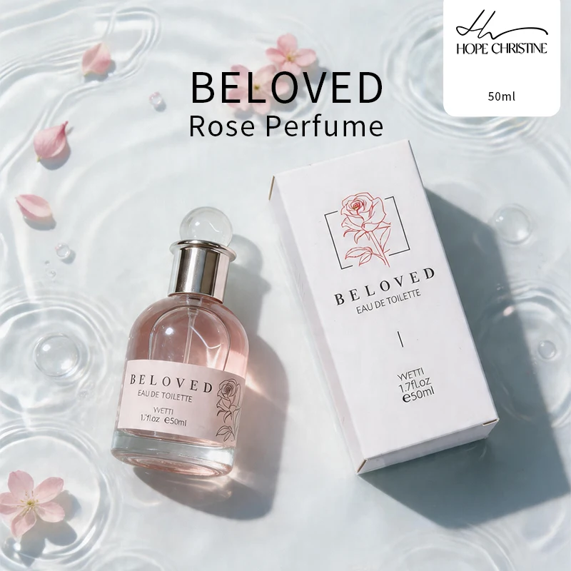 

Rich Rose Floral Women's Perfume originales Romantic Beloved Scent Long Lasting Fragrance For Dating Commute Daily