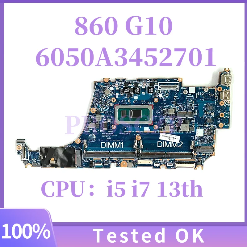 

6050A3452701 для ноутбука HP 860 G10, материнская плата N45153-601 N45154-601 I7-1355U i5-1345U I5-1335U, материнская плата для ноутбука