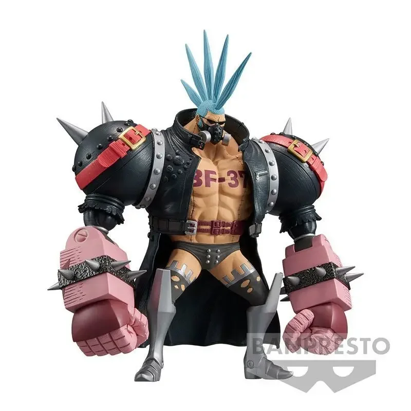 Original Genuine Banpresto One Piece Dxf Red Theatrical Version Vol.12 15cm Franky Pvc Action Figure Model Gifts For Friends