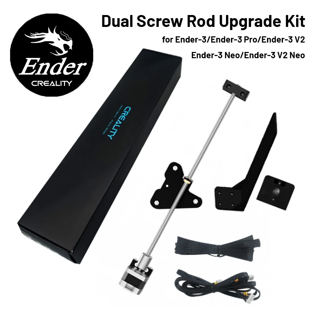 Crealiteit Ender-3 V2 Dual Z As Kit Lood Schroef Dubbele Schroef Stang Met Stappenmotor Voor Ender 3 / Ender-3 Pro/Ender-3 V2 3d Printer