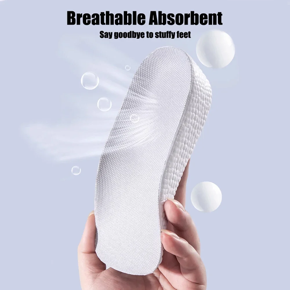 Height Increase Insoles for Man Woman Heel Lift Hidden Elevator Shoe Inserts flat foot Arch Support Insole Comfort Shoe Pads