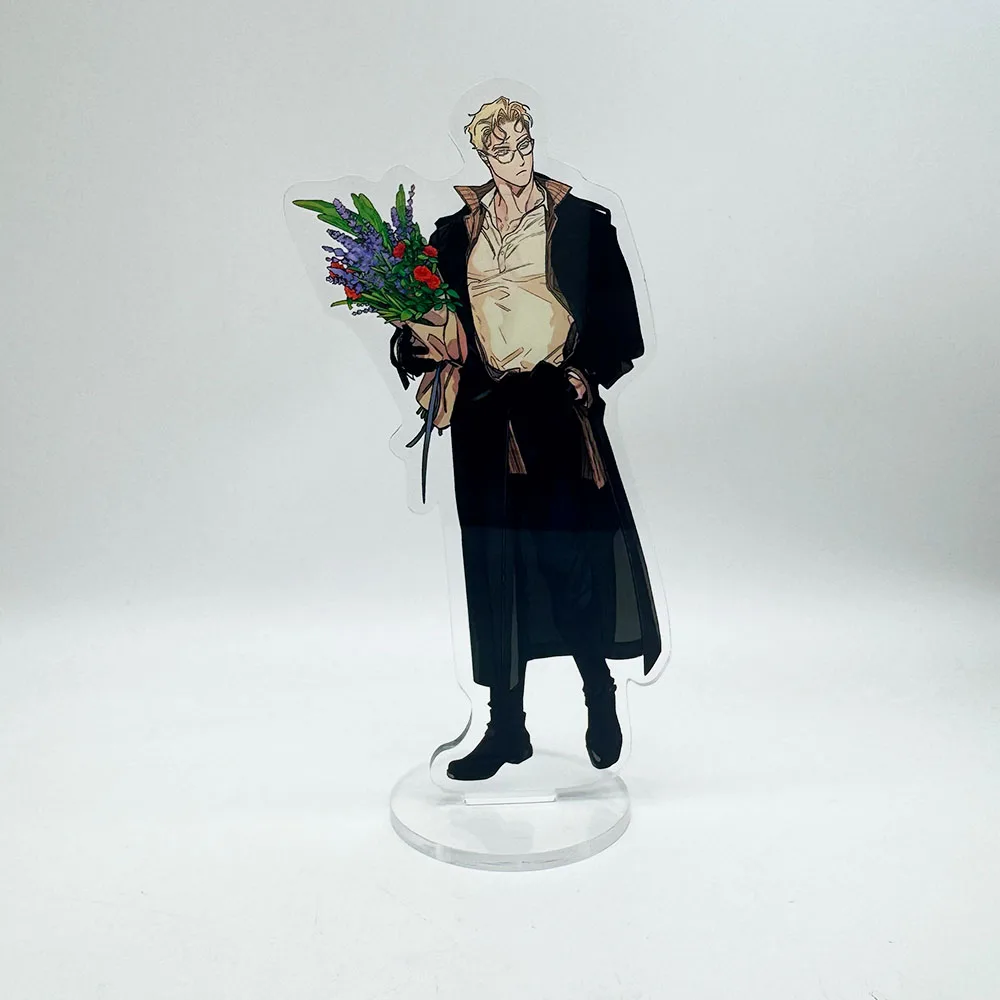 الكورية BL مانغا الورود والشمبانيا المفاتيح الكرتون الشكل قلادة كيرينغ سلسلة المشجعين جمع مجوهرات اكسسوارات هدية 15 سنتيمتر