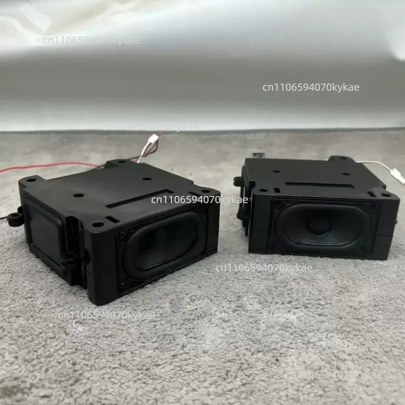 A Pair Audiophile-Grade Full Range Passive Speakers, 4 Ohms 20W With Dual Passive Bass Radiator, HiFi Audio Unit