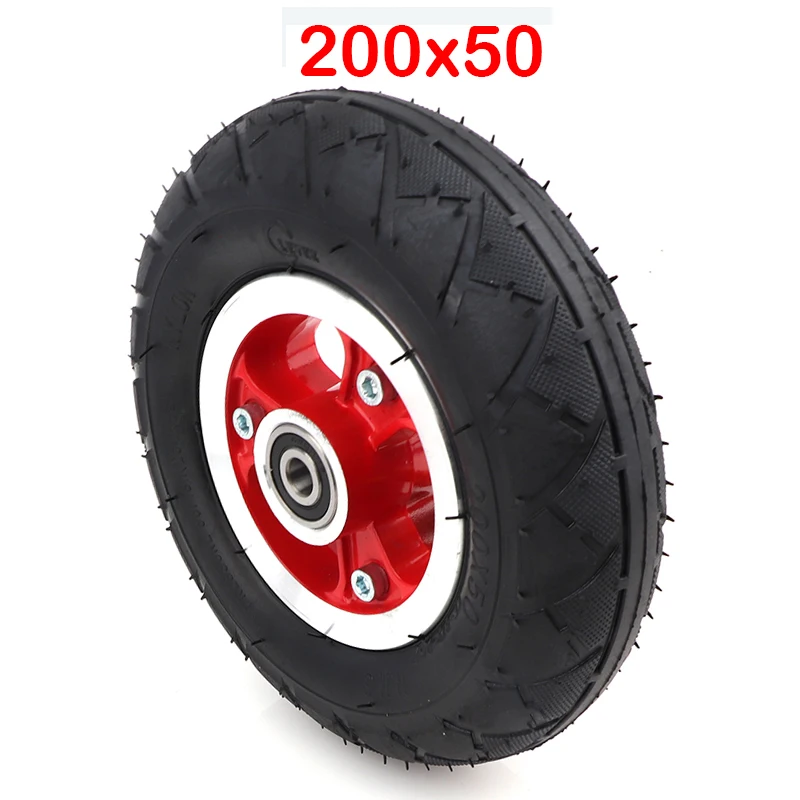200*50 Electric Scooter Tyre With Wheel Hub 8