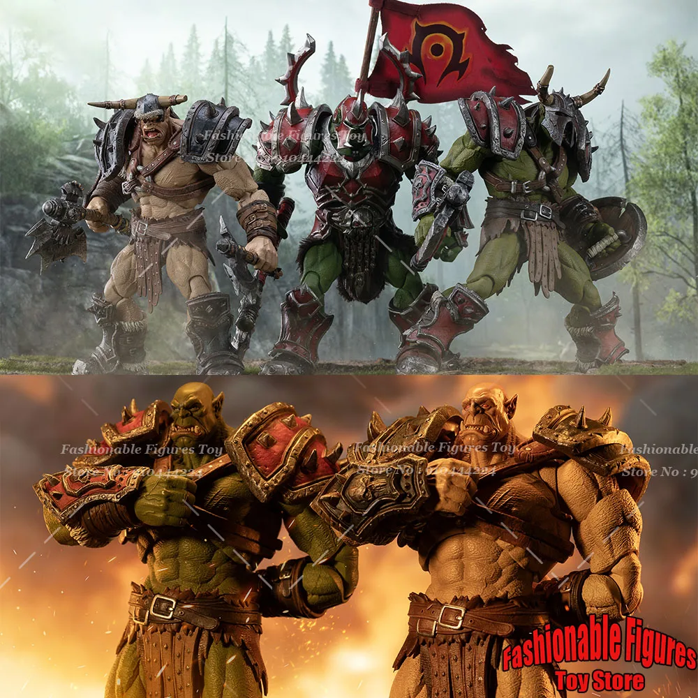 

Коллекционная фигурка Metytoyz WOW 1/10: Орк-воин-лидер с поля битвы из мира приключений Кагаса, 7 дюймов – лучший подарок для фанатов