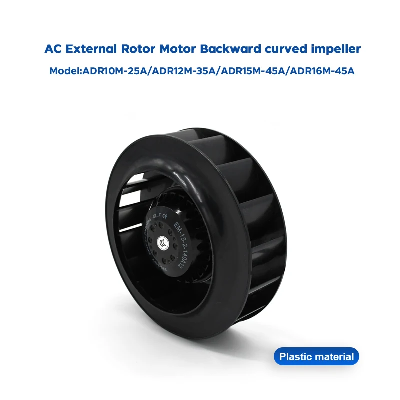 DC Duct Fan 100mm 24V Brushless Duct Smoke Extraction Blower Centrifugal Fans for Filter Ventilation System