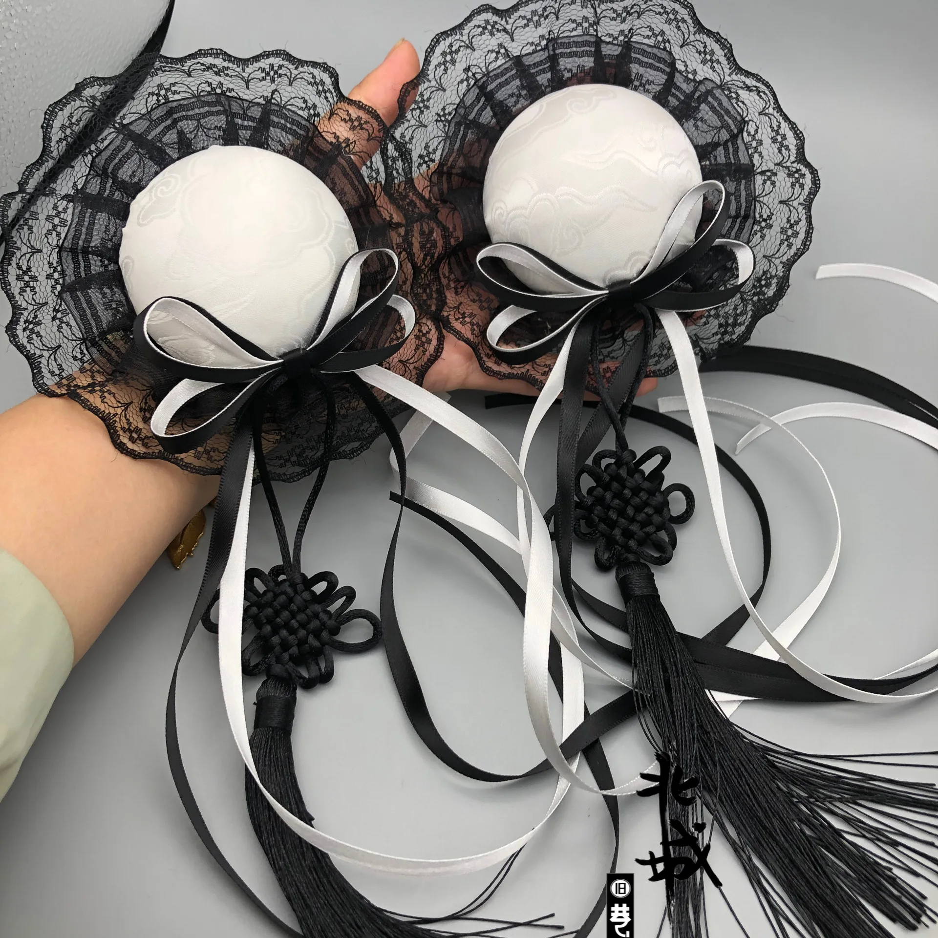 

Заколка для волос с узлом Ele, свадебный аксессуар для волос, шинуазри, кисточка Sa, древние украшения Hanfu, тканевая заколка для волос