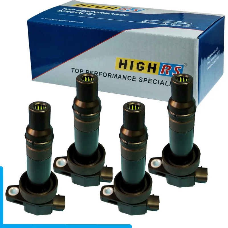 4PC Ignition Coil 273012B010 27301-2B010 For Hyundai Accent Elantra KIA Cerato Ceed Rio Soul 1.6L Genuine OE quality