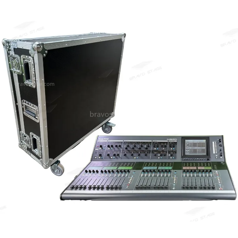 Mixer Console Flight Case with Doghouse