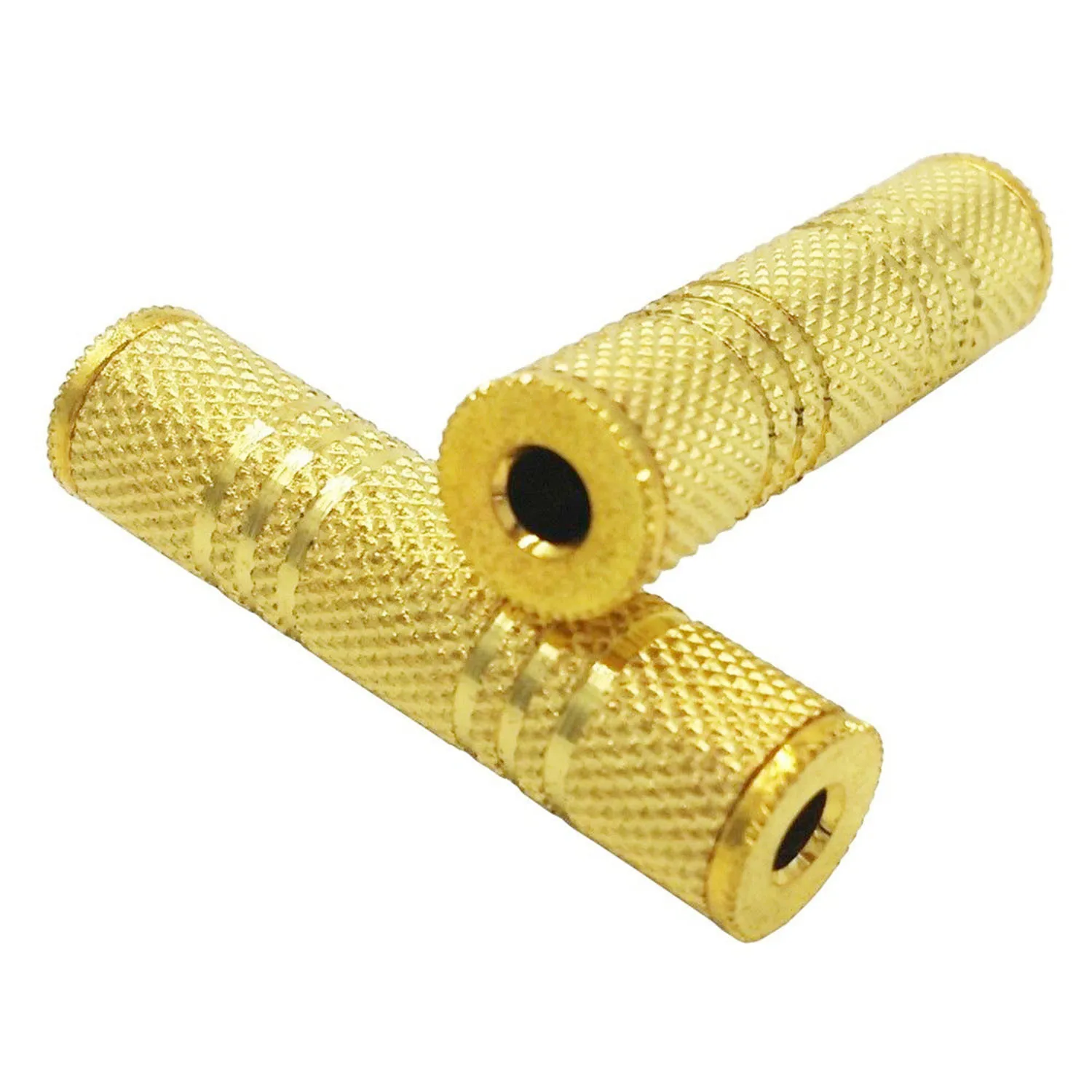 1pcs Gold 3.5mm 1/8\