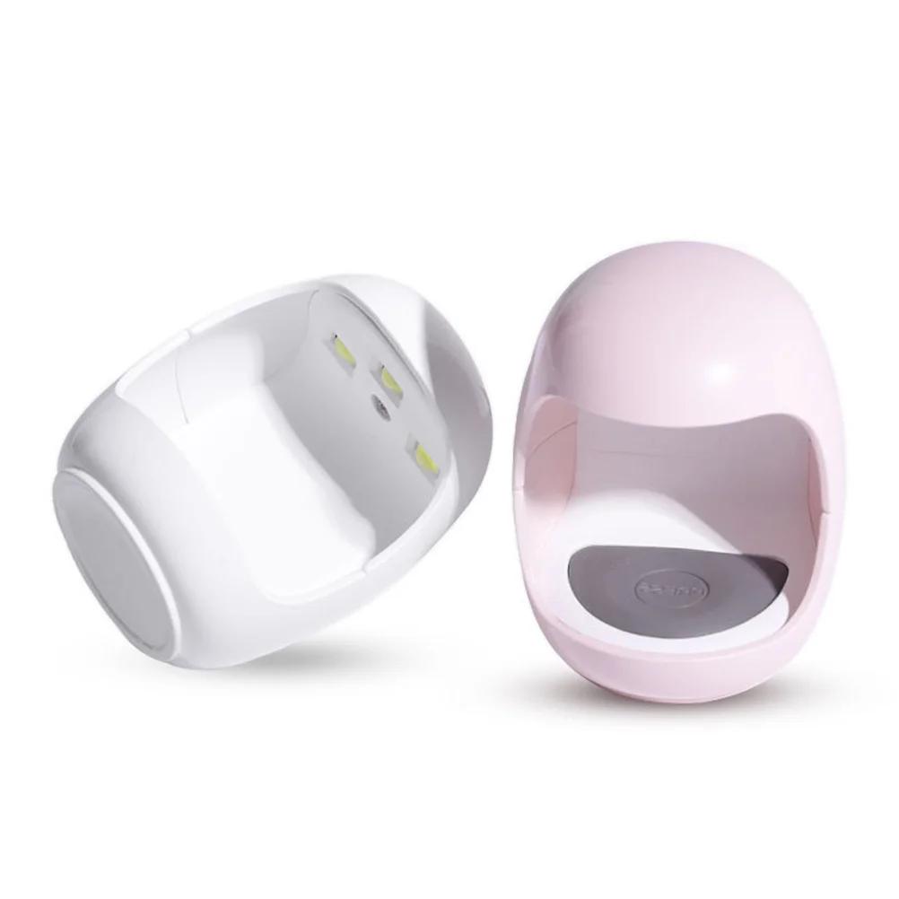 Mini asciuga unghie portatile rosa a dito singolo USB LED lampada polimerizzante per smalto gel strumento per manicure professionale per asciuga unghie