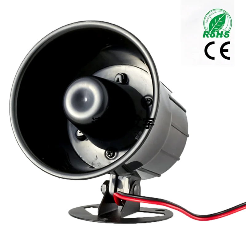 

DC12V /DC /AC110V/AC220V Wired Alarm Siren Horn without Flash with Alarm Volume Reach 105 +/-3dB/lm DC12V /DC /AC110V/AC220