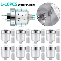 Universal Faucet Filter PP Cotton High Density Practical Water Purifier Filter Tap Soften Hard Water Shower Water Filter for Hom