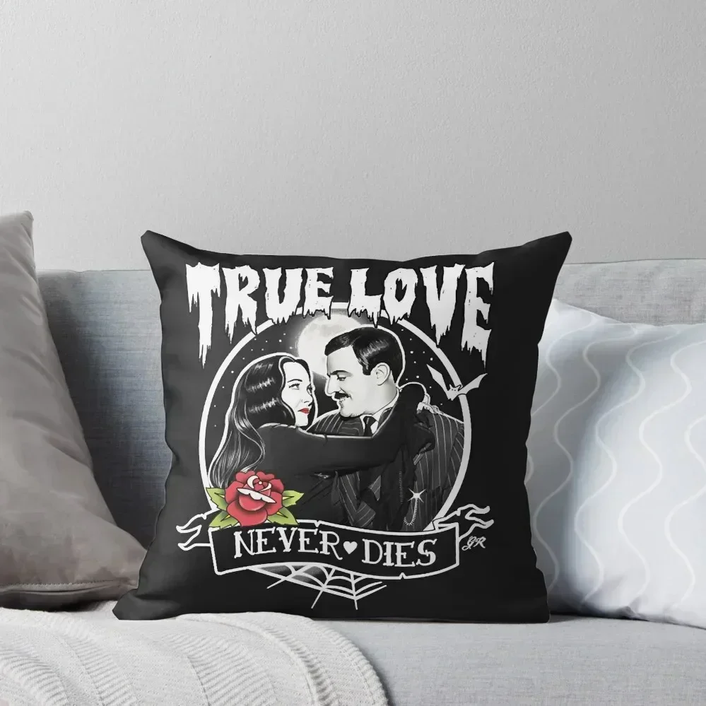 

Morticia and Gomez Throw Pillow New year Plaid Sofa Sofa Cushions Covers Luxury Cushion Cover pillow