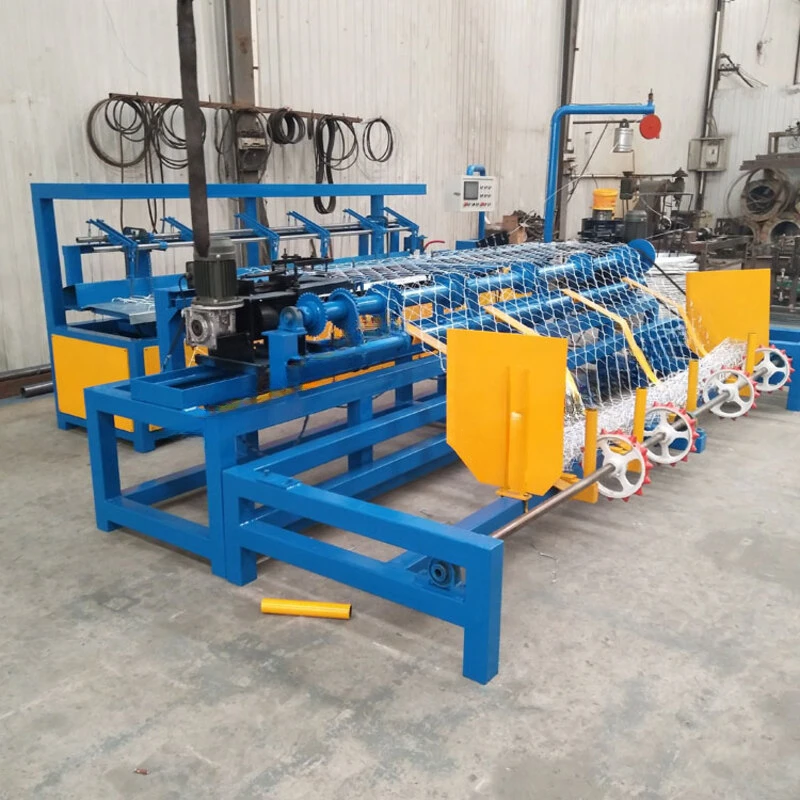 New Best Price Automatic Wire Mesh Weaving Fencing Making Chain Link Fence Machine