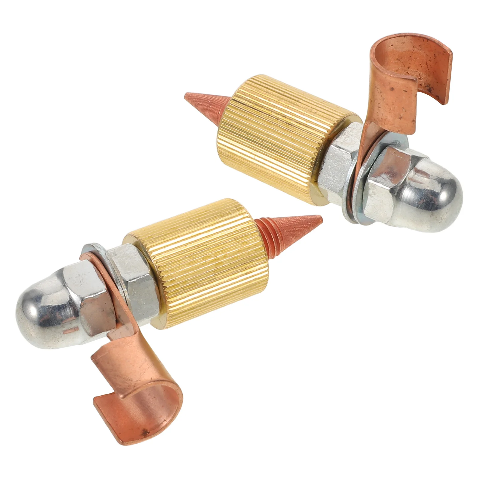 

2pcs Automotive Grounding Clamp Tool Rapid Positioning Vehicle Body Repair, Stable Conductivity For Dent Puller Machine,