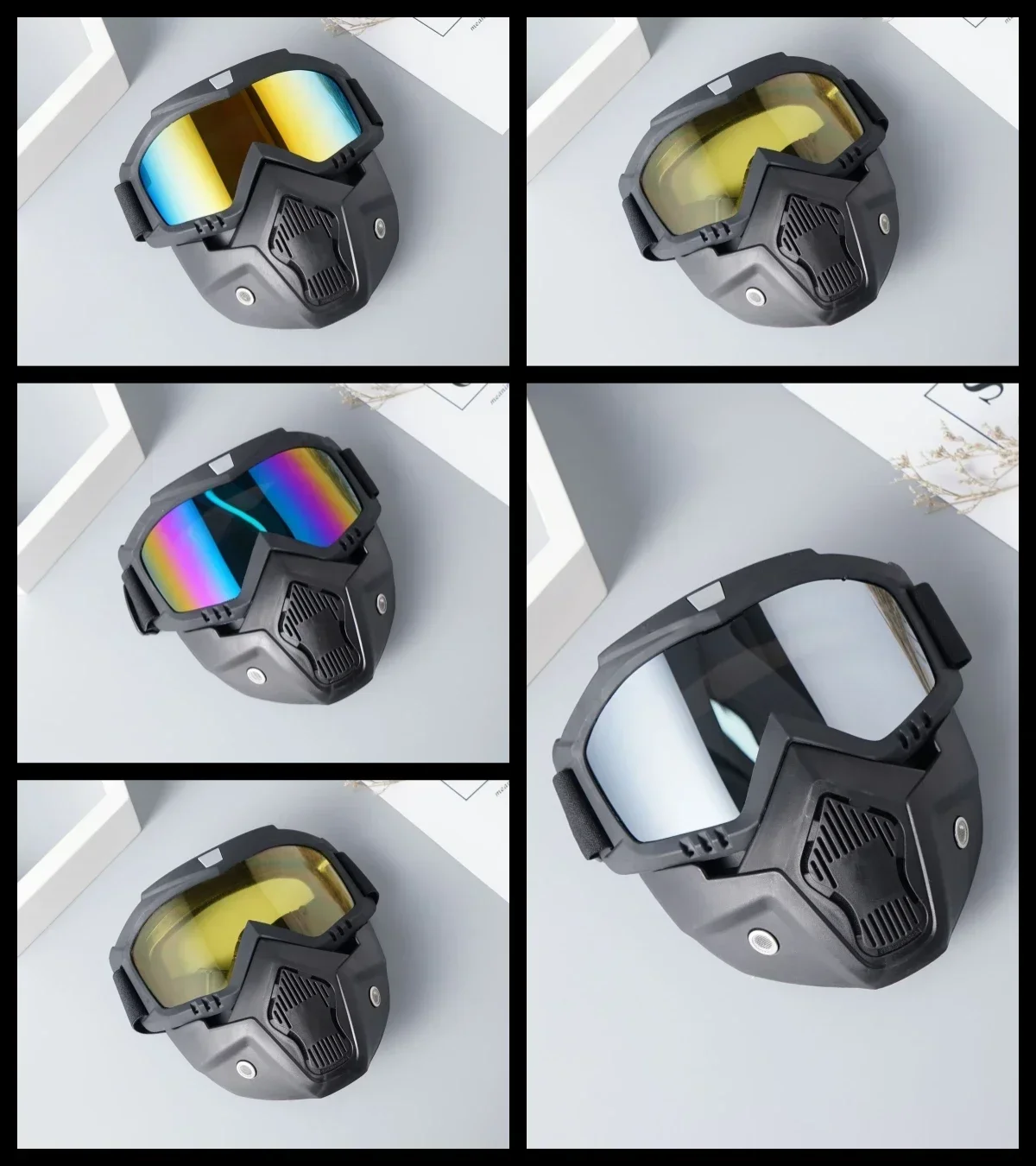 

BSDDP Manufacturer Sells Vintage Harley Mask Goggles for Motocross Motorcycle Goggles Outdoor Riding Goggles Waterproof