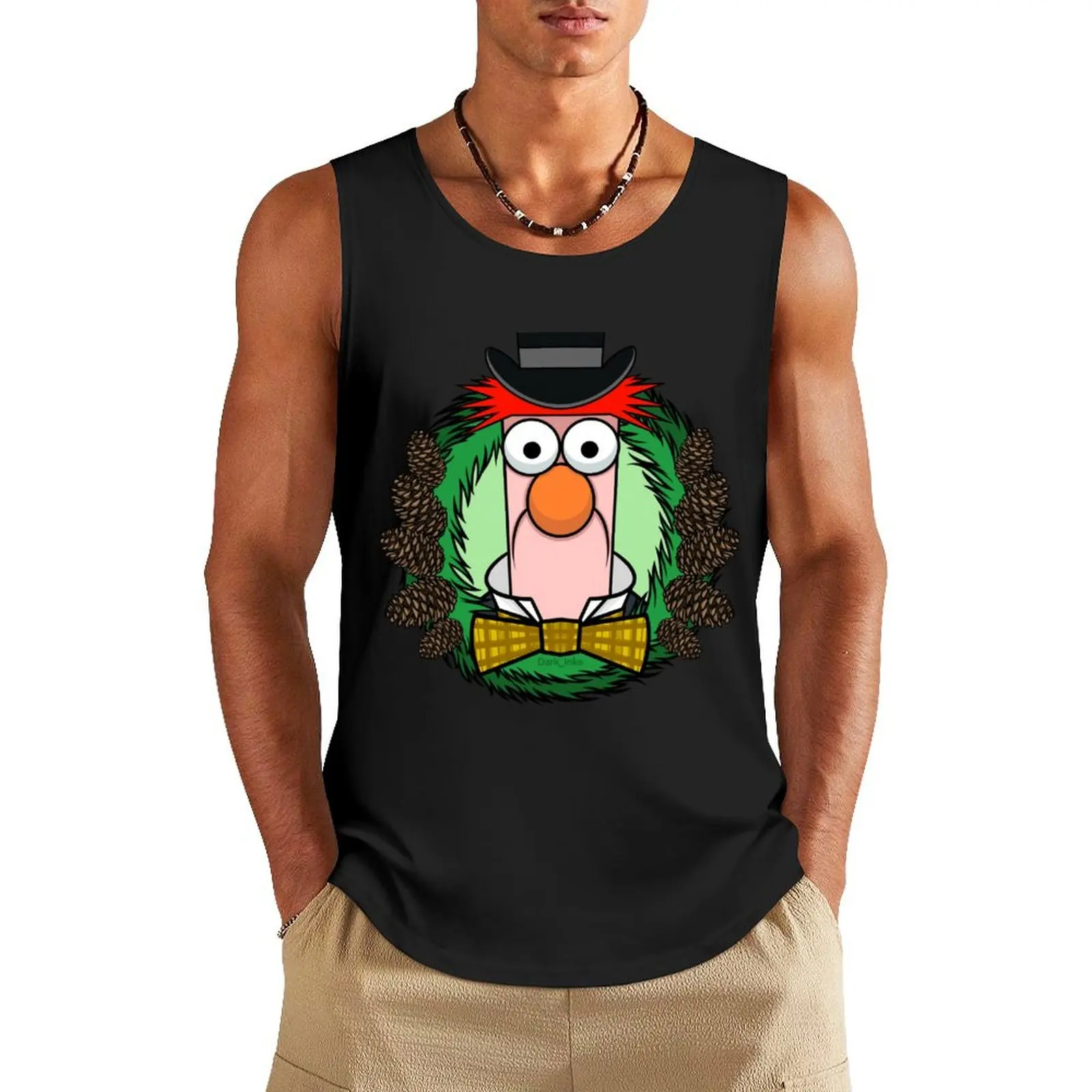 

The Muppet Christmas Carol - Beaker Tank Top Men's sports t-shirt Male clothes quick-drying t-shirt clothing men