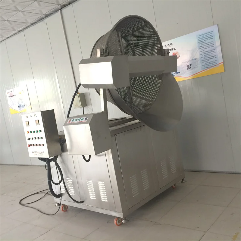 Industrial electric semi-automatic banana chip fryer High-efficiency fryer Mass production New type