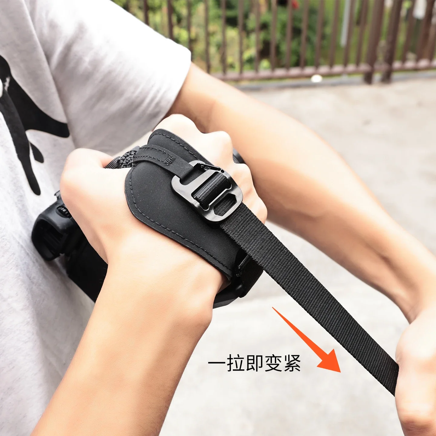 High-Quality Artificial Leather Camera Wrist Strap Handle Suitable for DSLR Cameras Compatible with Nikon Canon Fuji Sony