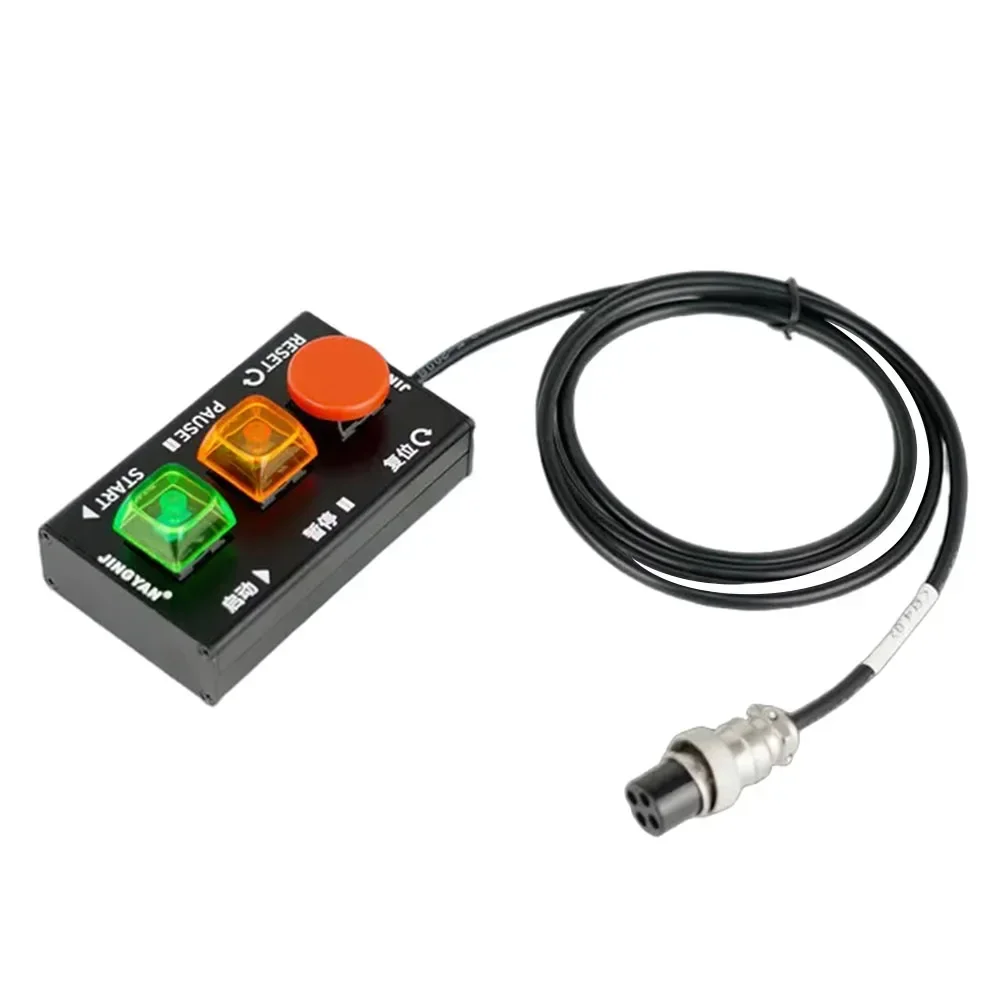 

Iron Shell Foot Switch Controller Button for CNC Engraving Machines with Mechanical Key Feel and USB Connection Option