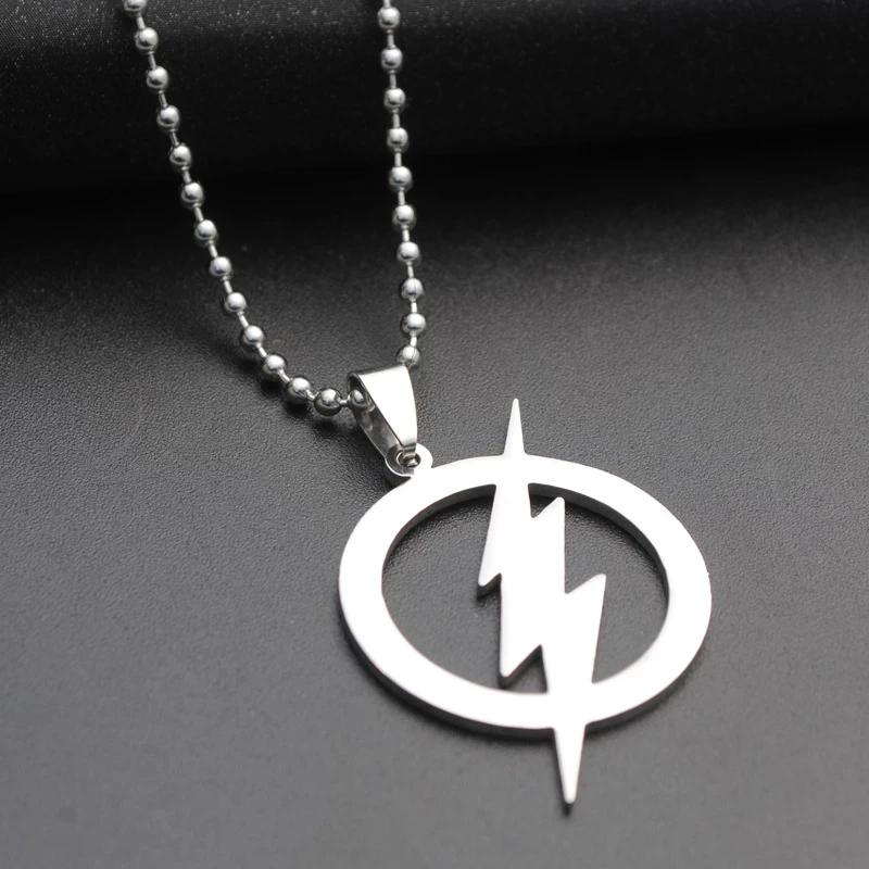 1PC Stainless Steel Lightning Cross Army Tag Necklace For Men Women Punk Butterfly Skull Dog Tag Necklace Men\'s Jewelry Gift