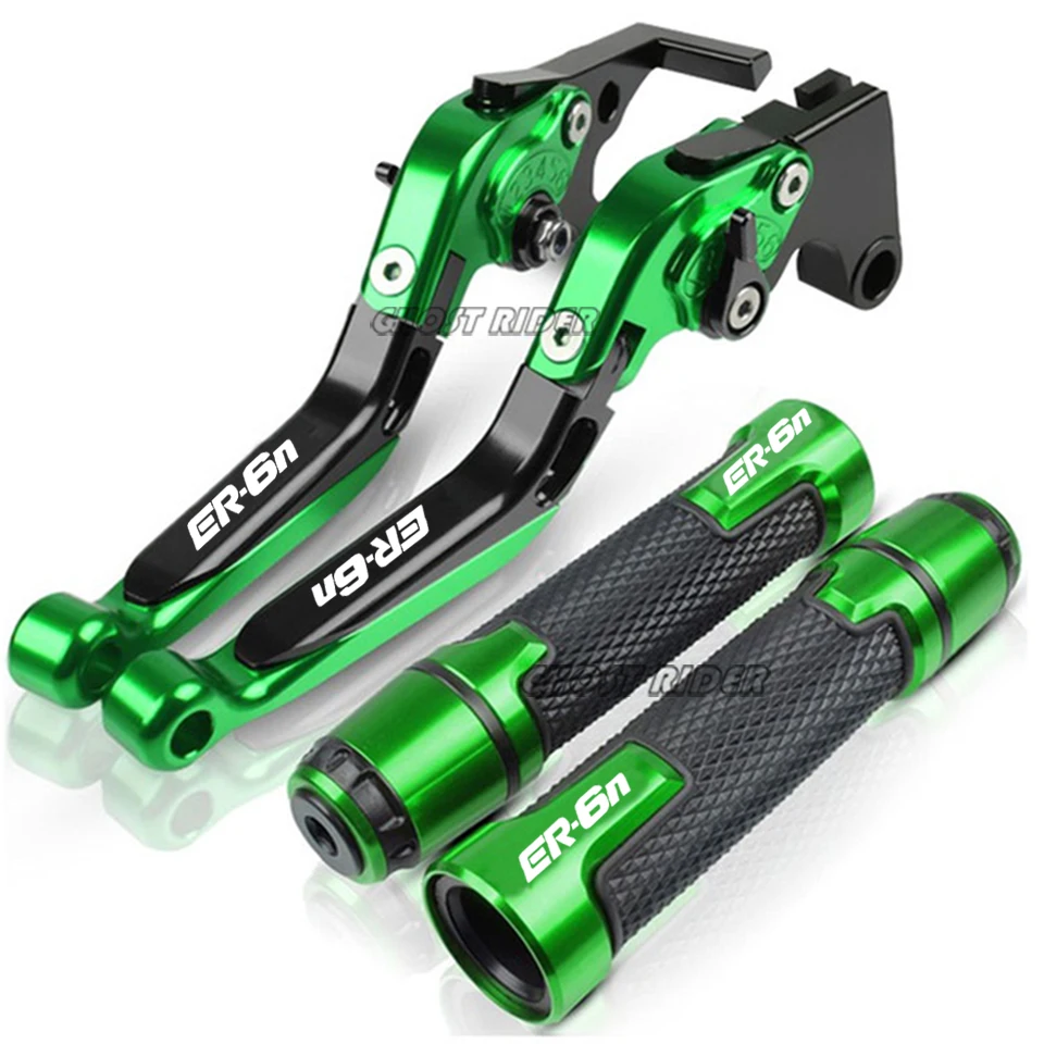 For Kawasaki ER6N ER-6N ER 6N 2006-2008 ER-6F ER6F Motorcycle Accessories Adjustable Extendable Folding Brake Clutch Levers