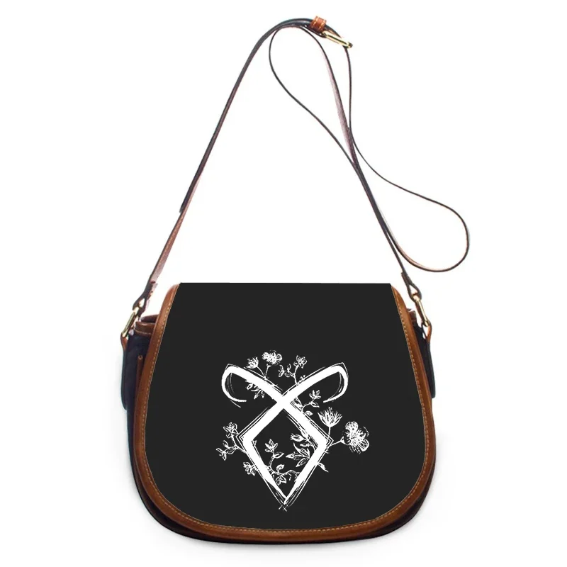 Shadowhunters print new fashion Women Crossbody Bag Luxury Handbags Women Bags Zipper Shoulder Bag women shoulder bag