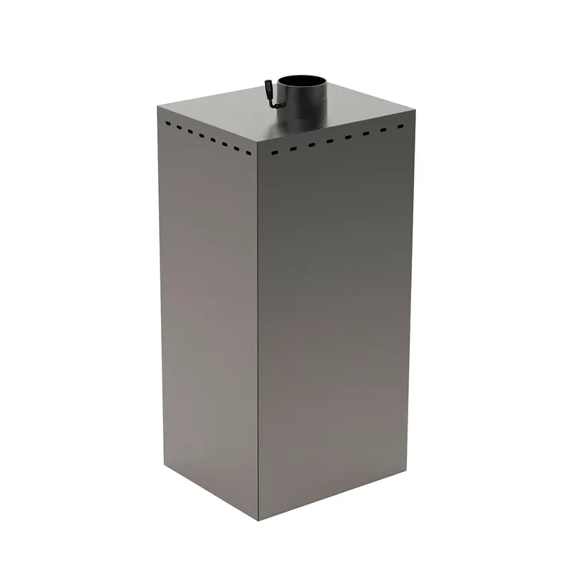 Vertical Freestanding Steel Wood Burning Stove Modern Fireplace Heater for Apartment Indoor Use