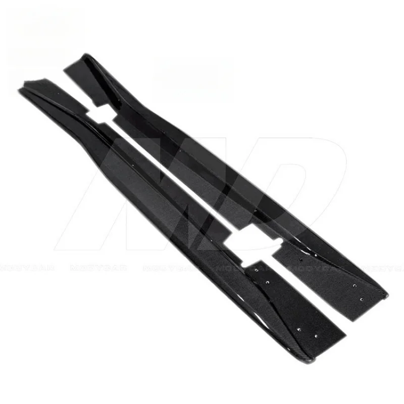 for  Chevrolet Corvette C7 2014-2017 A Style Carbon Fiber Side Skirts